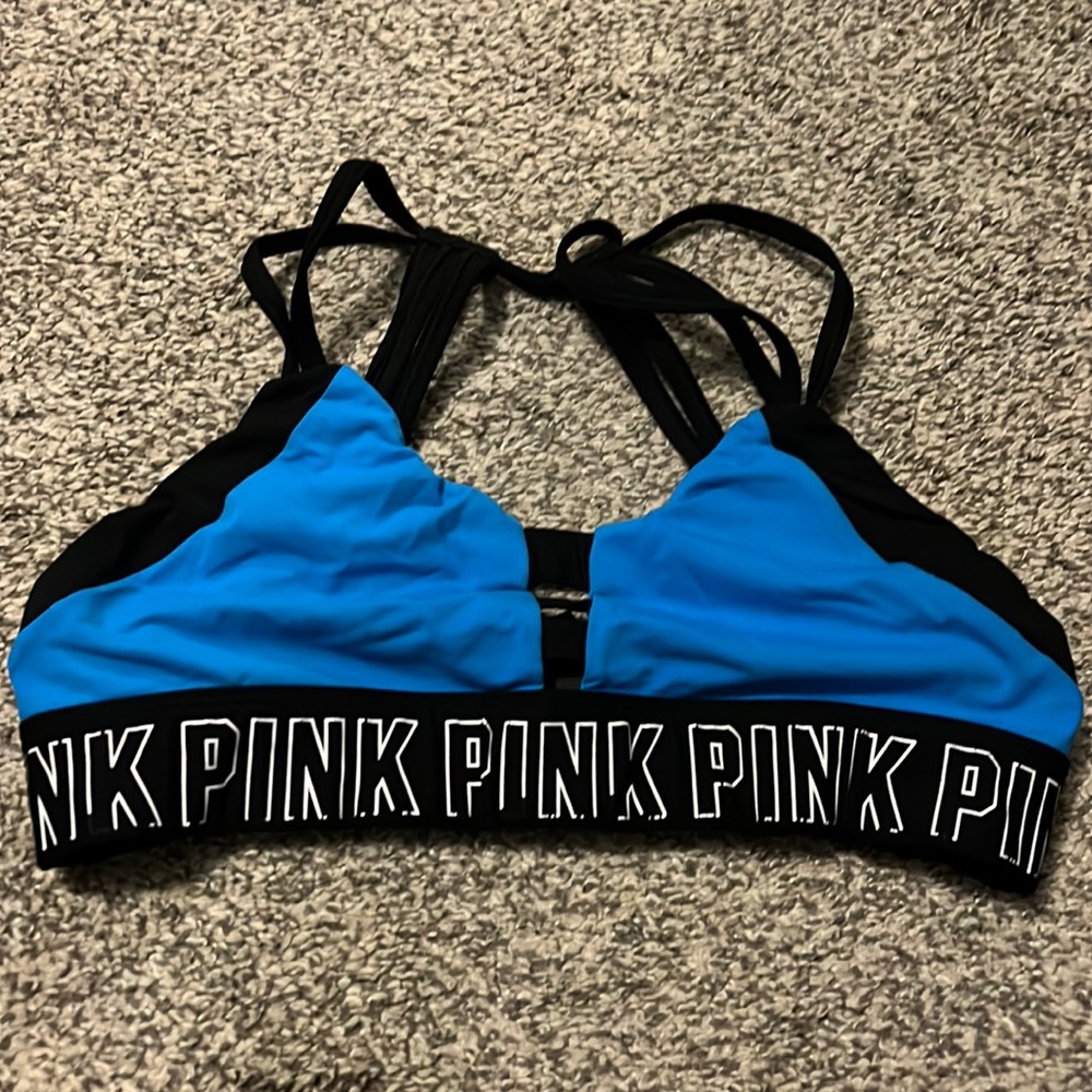 Blue strappy